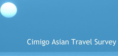 Cimigo conducts Pan-Asian travel Survey