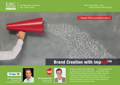 Brand creation with impact