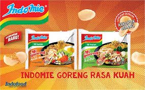 Snacking on instant noodles Indonesia